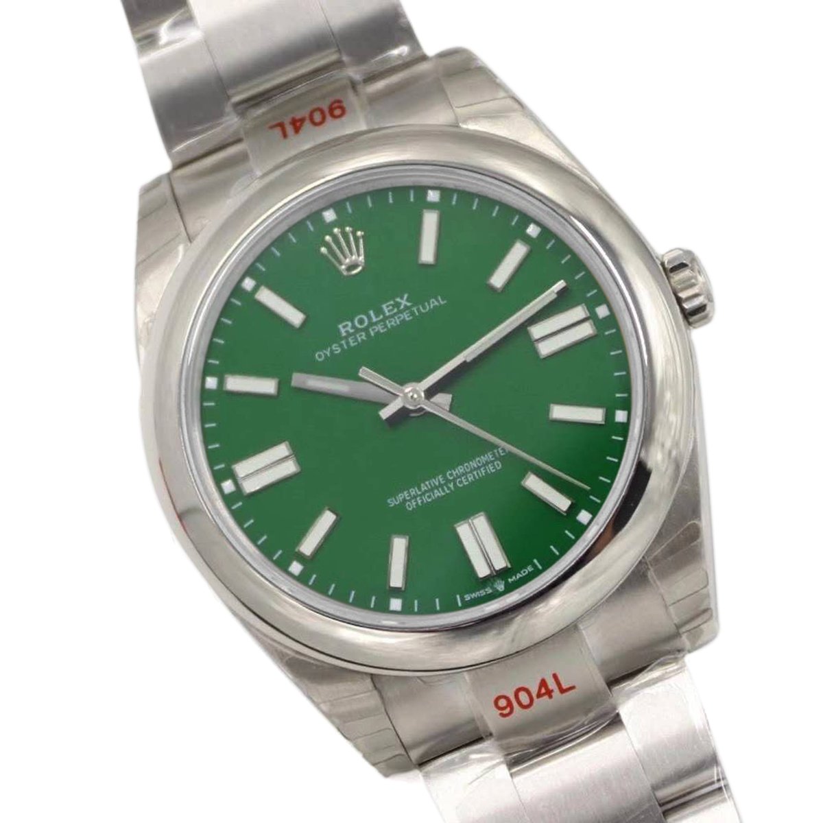 Oyster Perpetual 41mm Green Dial 114300