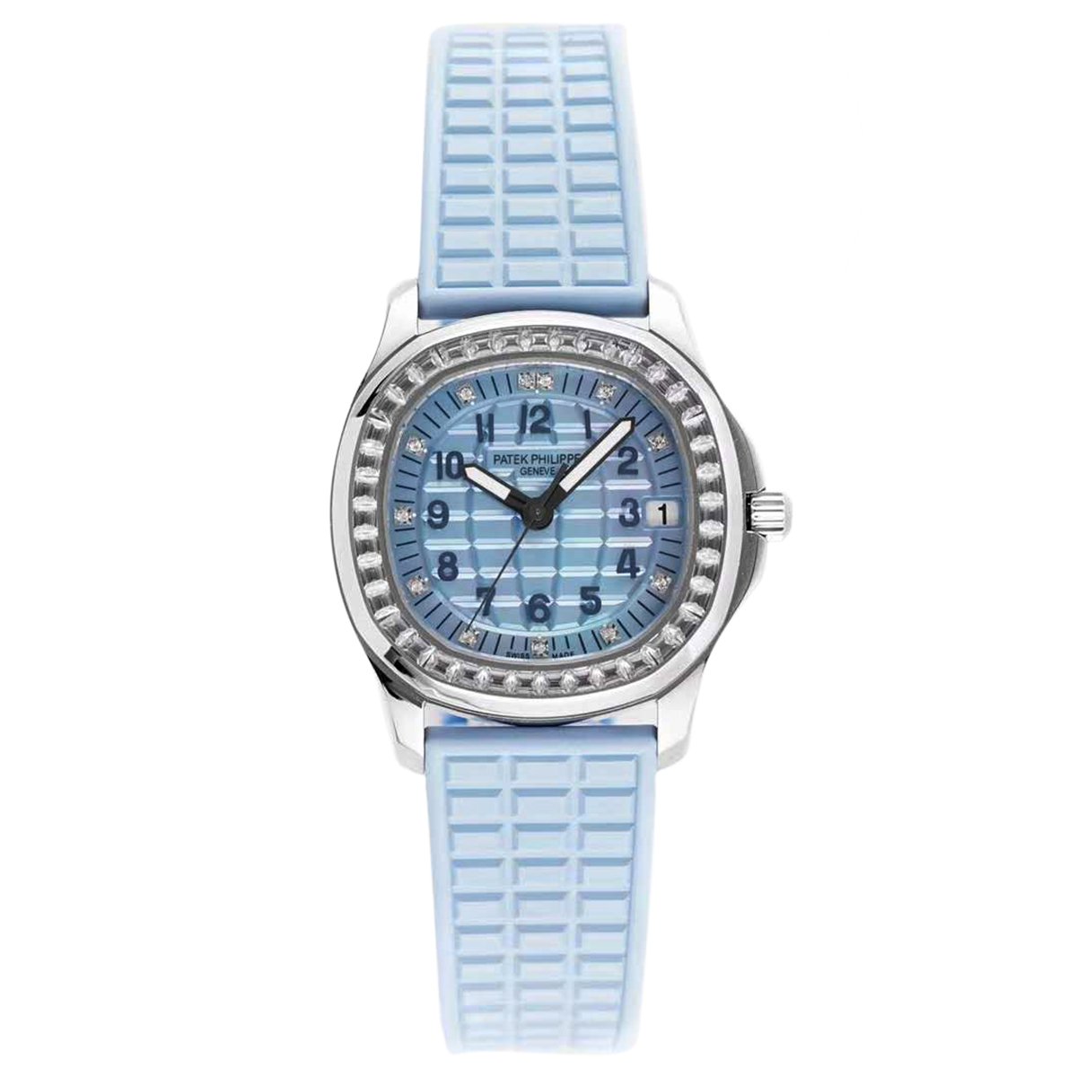 Aquanaut Luce 5072G-001 Blue MOP Dial in Grey Gold