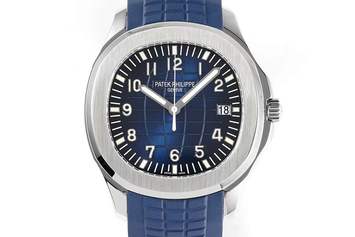 Aquanaut 5168G Blue Dial in White Gold
