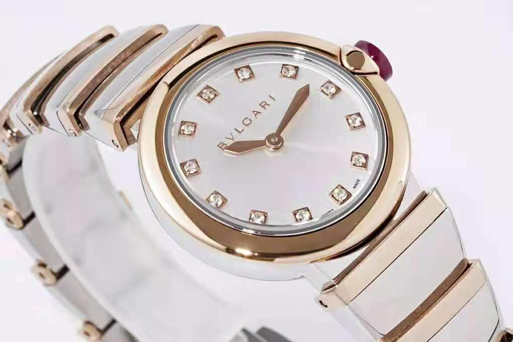 Lvcea Silver Dial in Rose Gold/Steel
