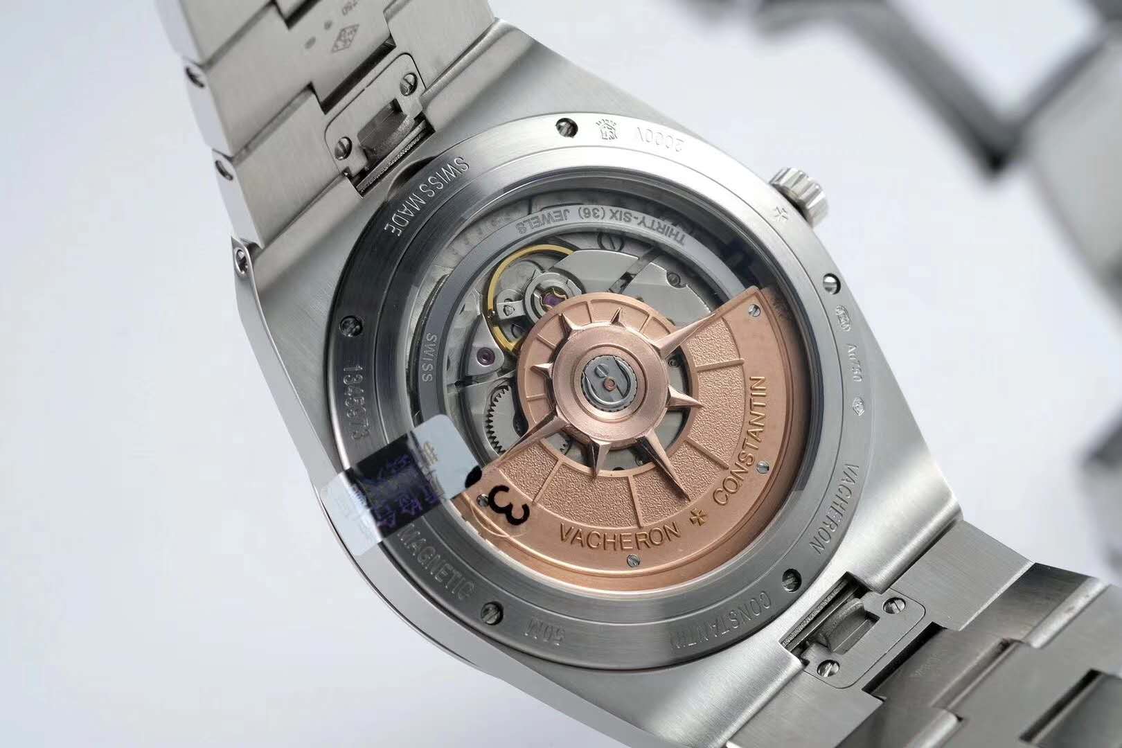 Overseas Blue Dial Ref: 4500V/110A-B128