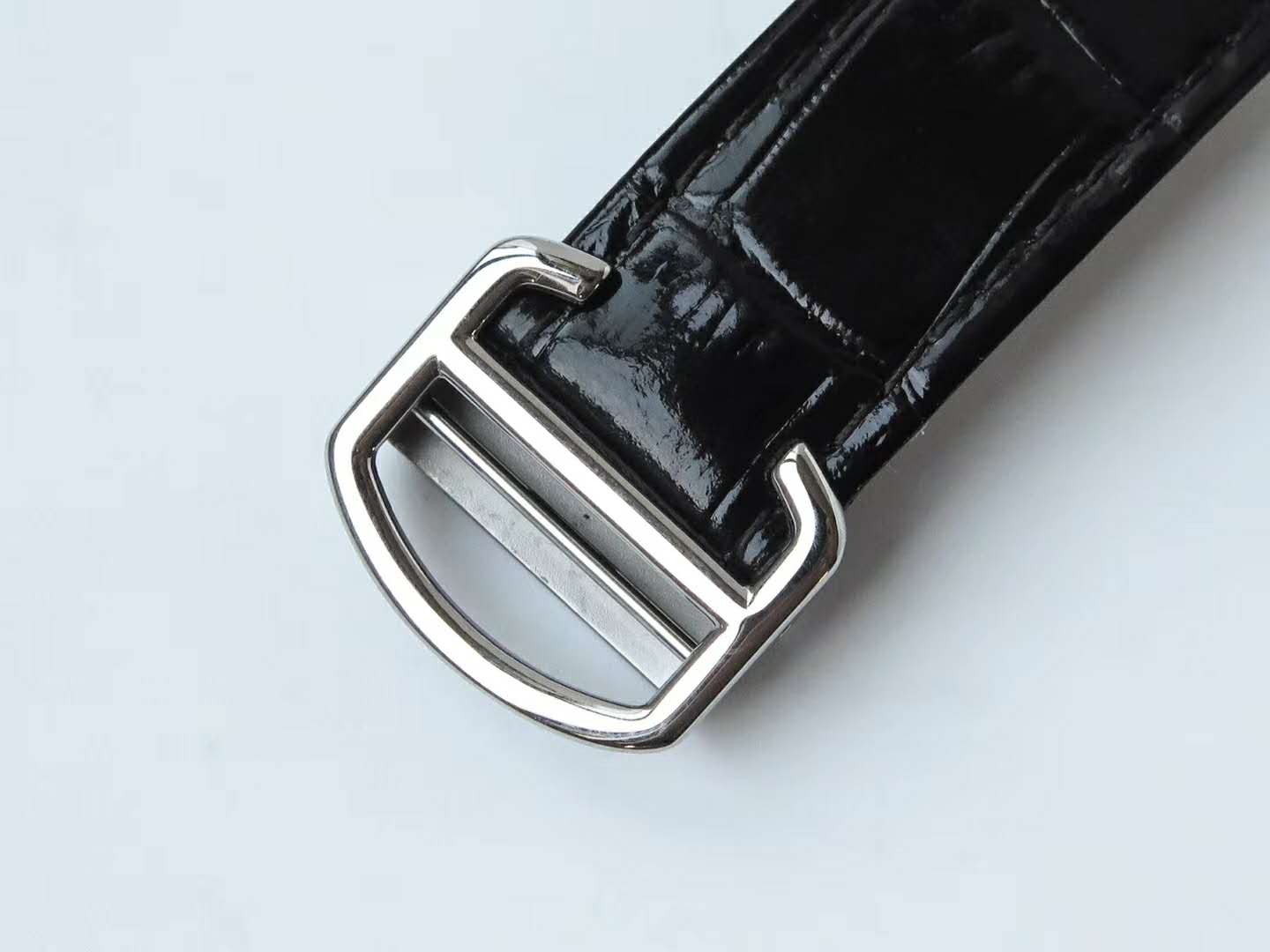 Ballon Bleu de Ca*t1er 42mm White Dial with D1am0nds in Rose Gold