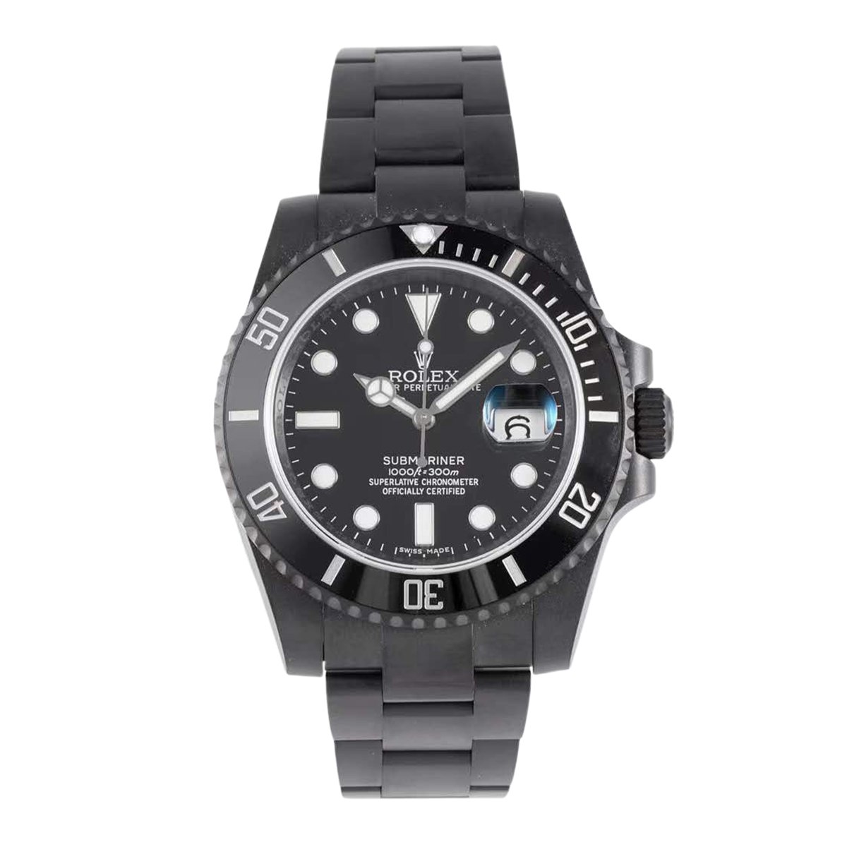 Submariner 116610LN in PVD Black