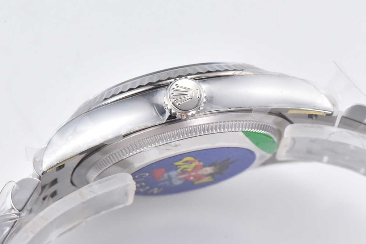 Datejust 36 126234 Bright Blue Dial with Stick Marker in Steel in Jubilee Bracelet