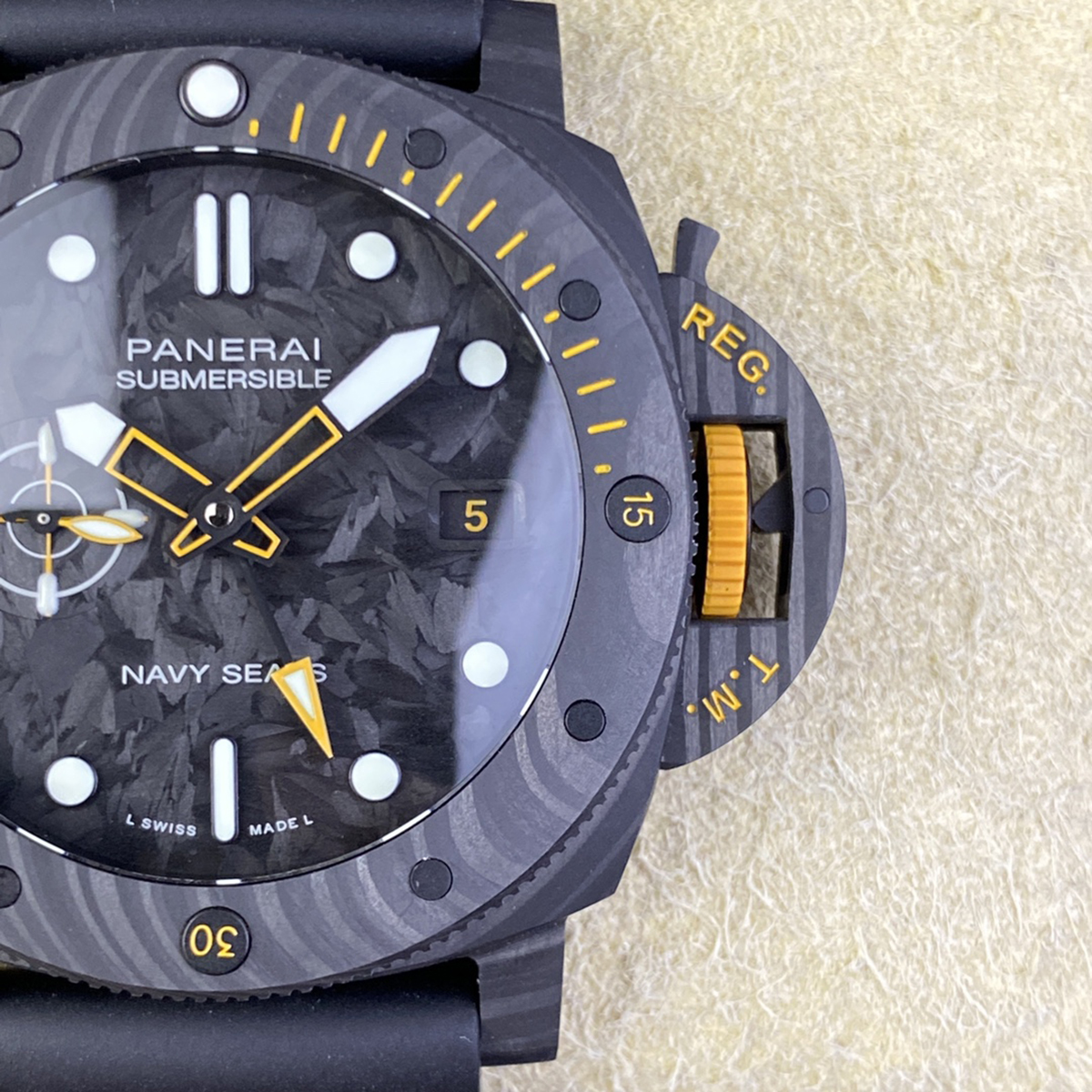 PAM1324 Submersible GMT Carbotech™ Navy Seals 44mm