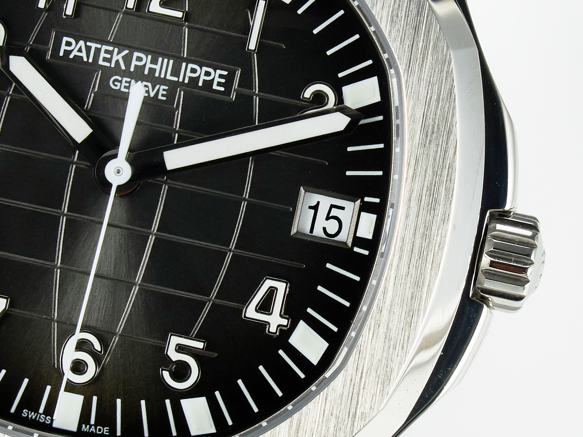 Aquanaut 5167A SS ZF 1:1 Best Edition Black Dial on Black Rubber Strap A324 S*per Clone（New clasp）